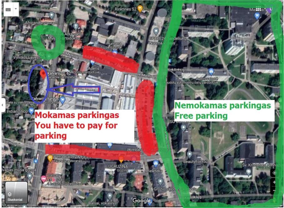 Fun And Chill Patalpu Ir Pirties Nuoma Lägenhet Vilnius Exteriör bild